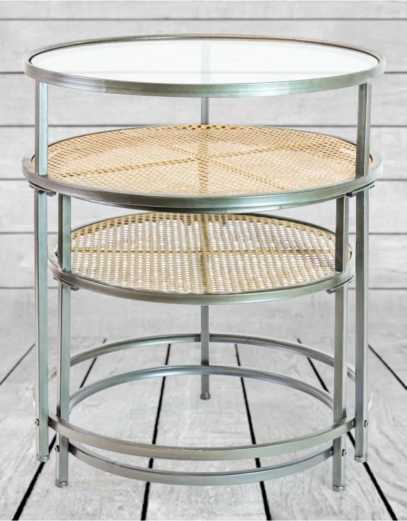 Rohan Rattan Nest Of Tables - Image 6