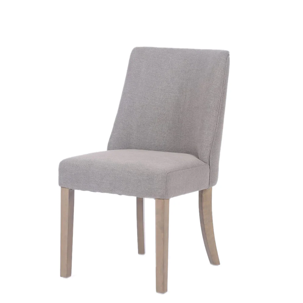 Rosa Sand Linen Dining Chair (Set of 2)