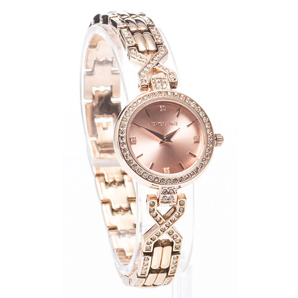 Rose Gold Diamont X Watch