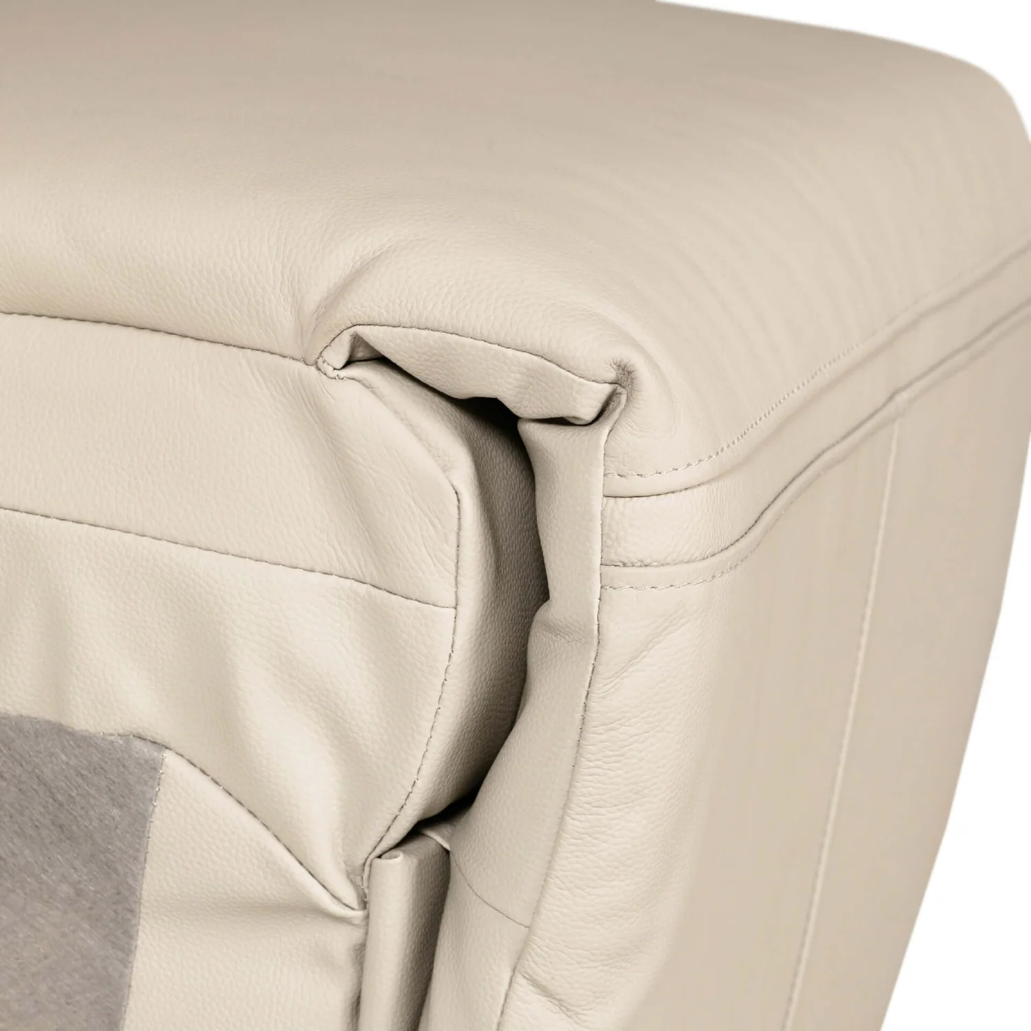 Russo Armless 1 Seat Corner Sofa Section Stone - Image 5