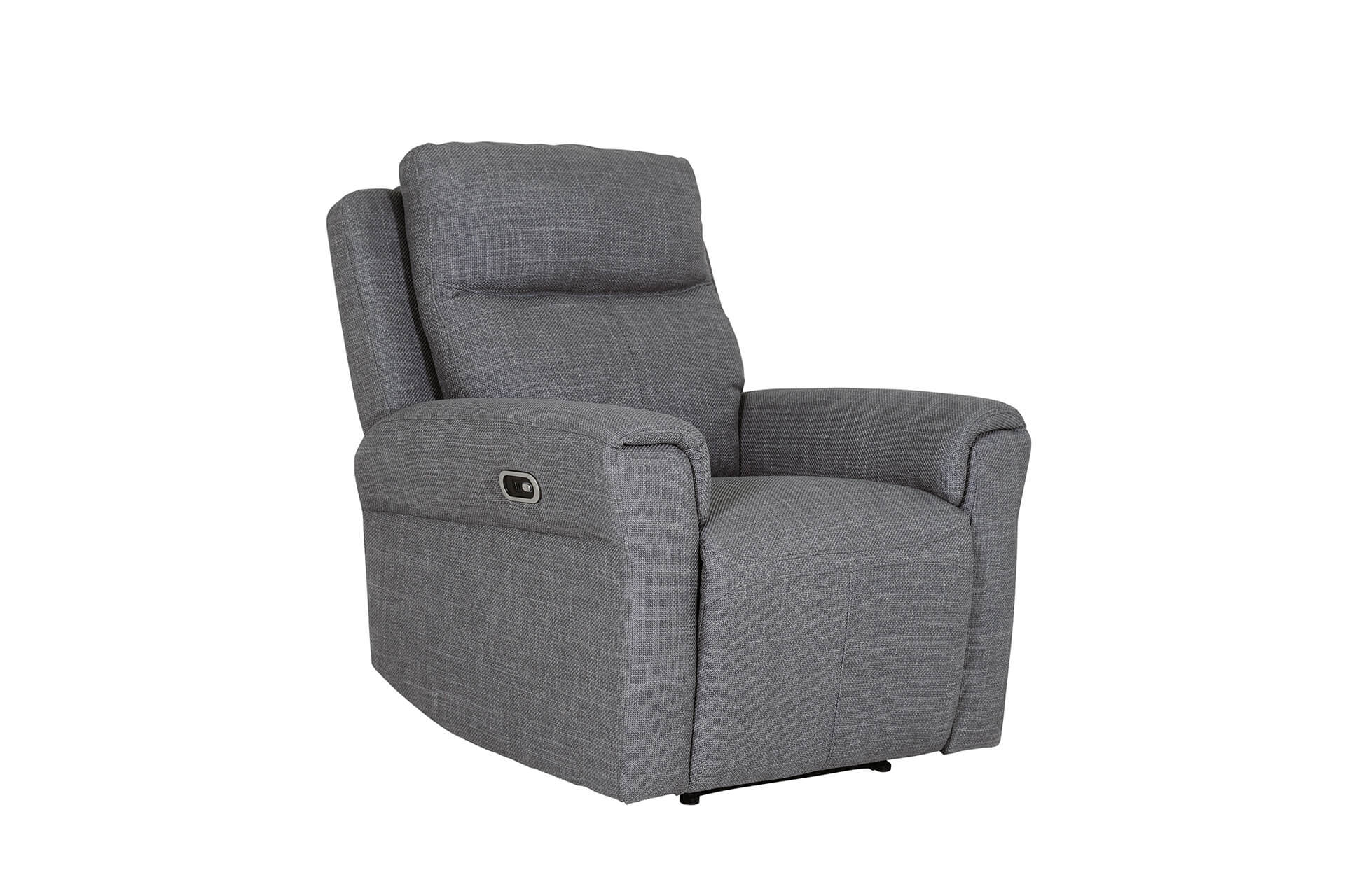 Russo Electric Reclining Chair Charcoal