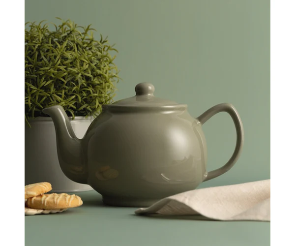 Sage Green 6 Cup Teapot - Image 2
