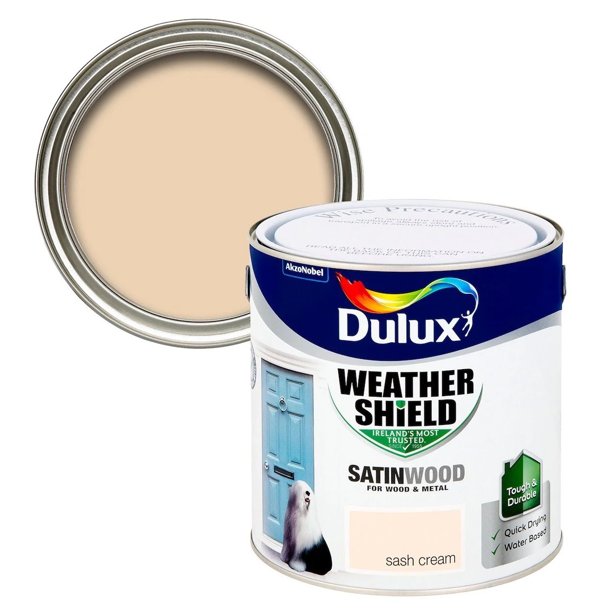 Dulux Weathershield Exterior Satinwood Sash Cream