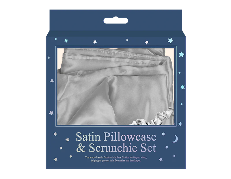 Satin Pillowcase & Scunchie Set