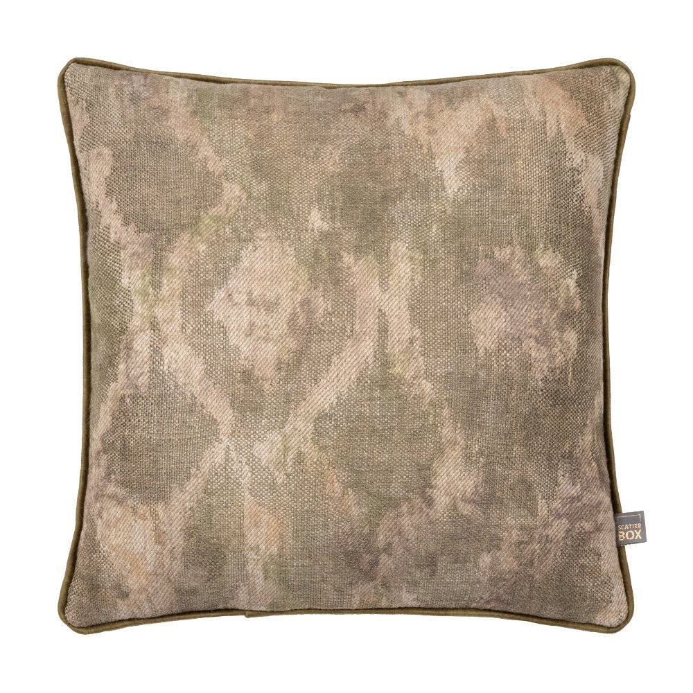 Scatter Box Cushion Dromore Green 43x43cm