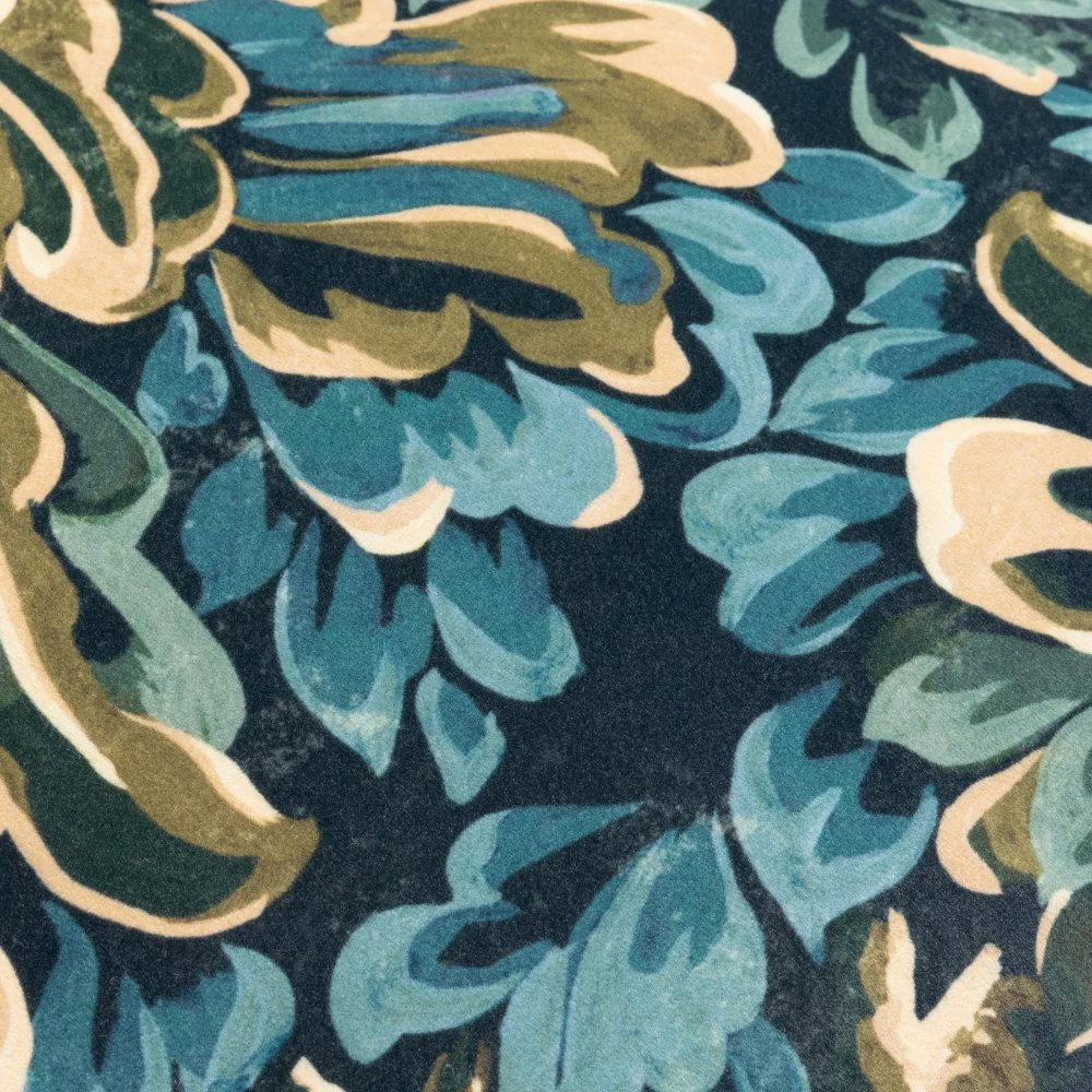Scatter Box Cushion Vintage Leaf Green 45x45cm - Image 4