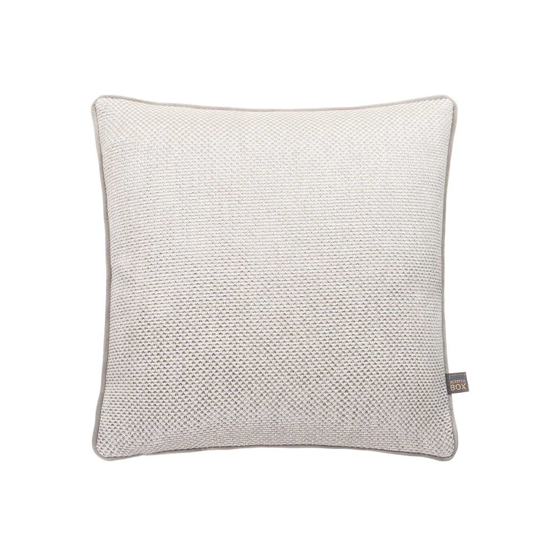 Scatterbox Cushion Anna 43x43cm Cream Silver