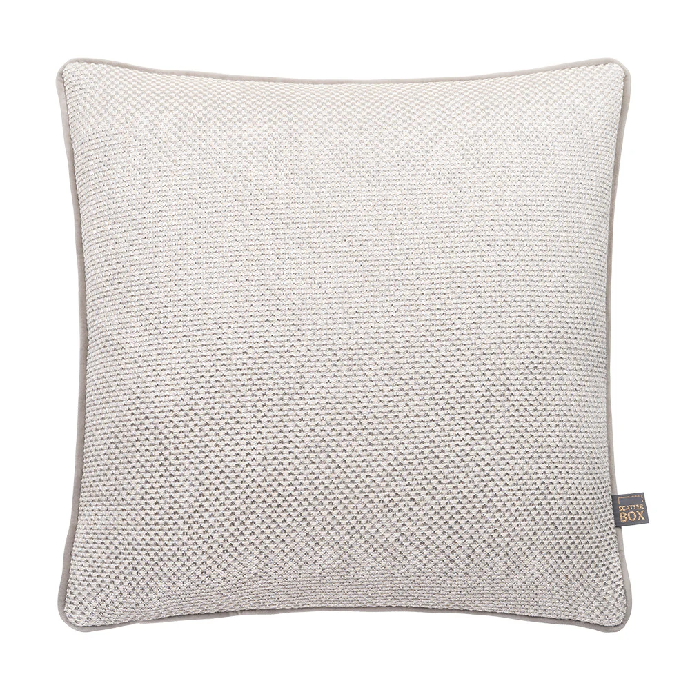 Scatterbox Cushion Anna 58x58cm Cream Silver
