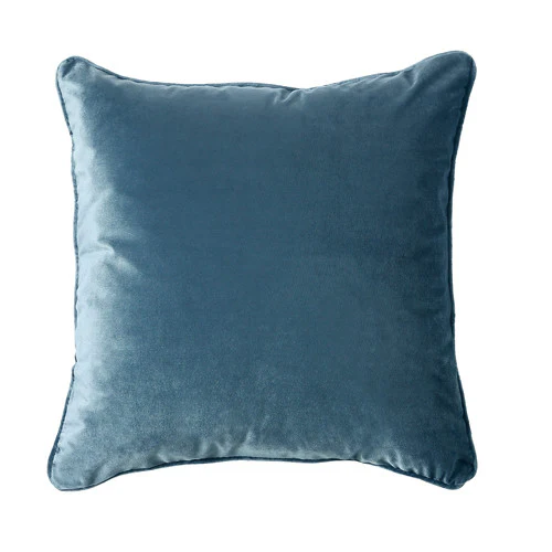 Scatterbox Cushion Bellini Velour 58x58cm Blue