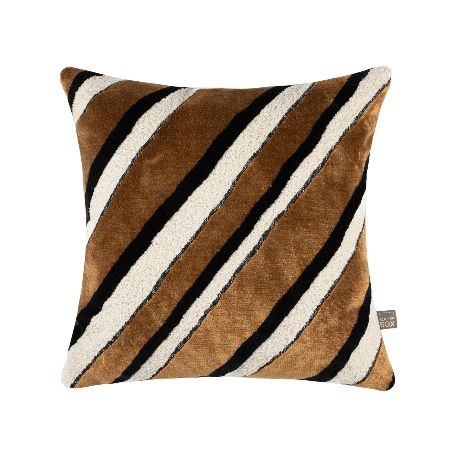 Scatterbox Cushion Bryce 43x43 cm Cognac/Cream