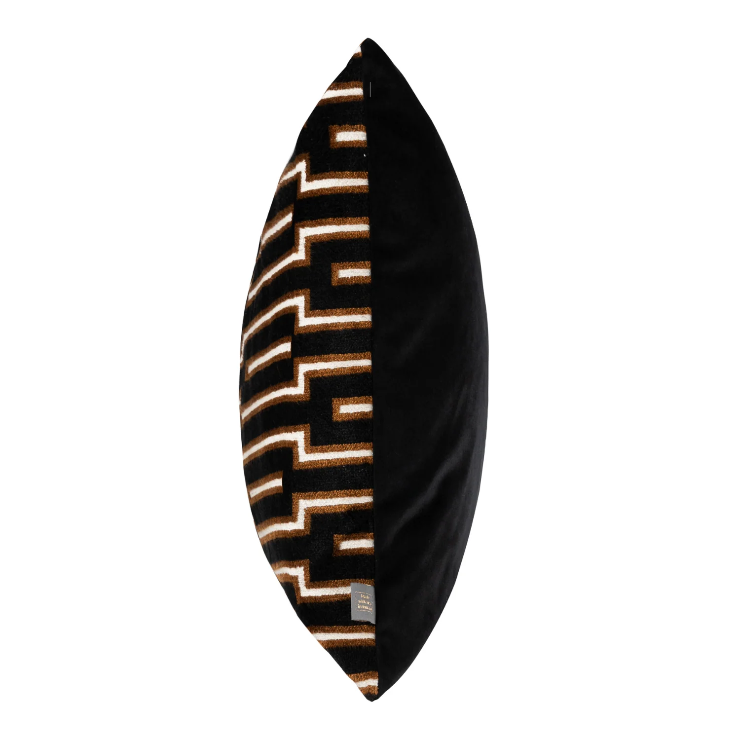 Scatterbox Cushion Harrison 43x43cm Black/Cognac - Image 2