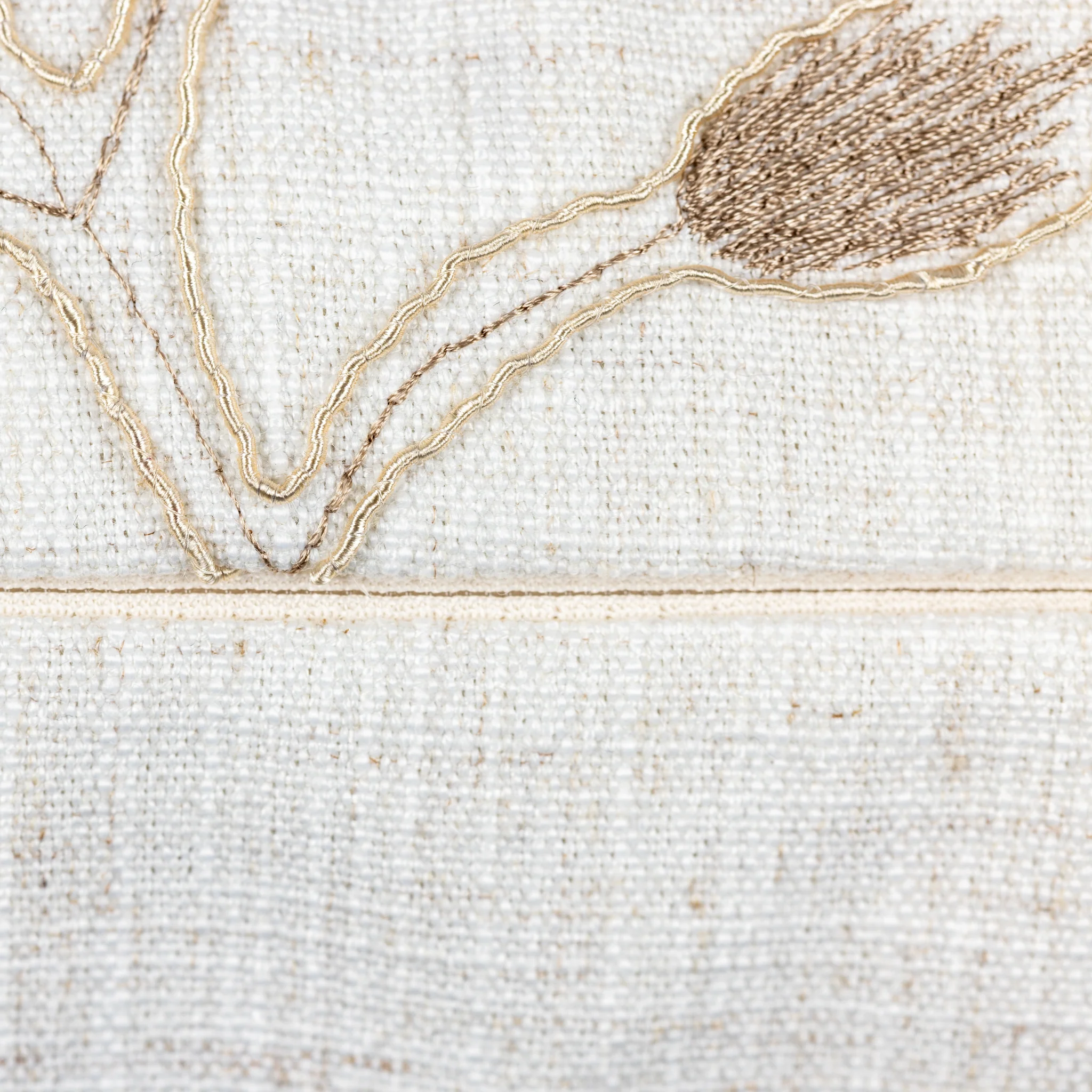 Scatterbox Delphine Cushion 45x45cm Natural - Scatterbox Collection - Image 4