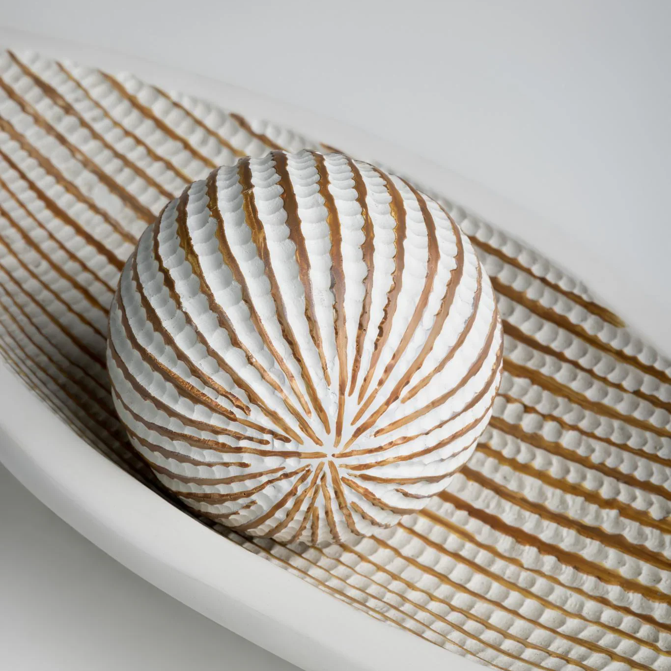 Scatterbox Matisse Ornamental Orb Cream - Scatterbox Centerpiece Homeware - Image 3