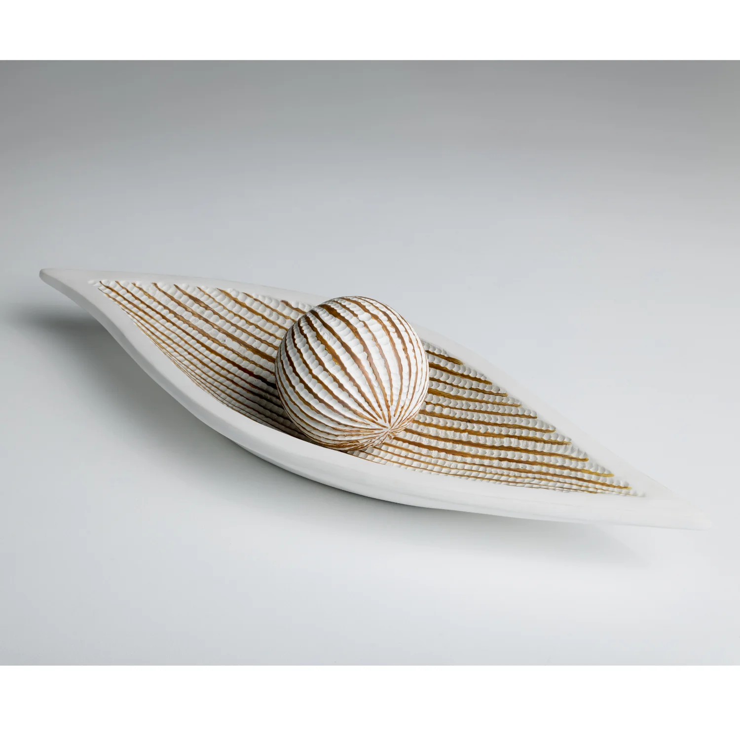 Scatterbox Matisse Ornamental Orb Cream - Scatterbox Centerpiece Homeware - Image 6