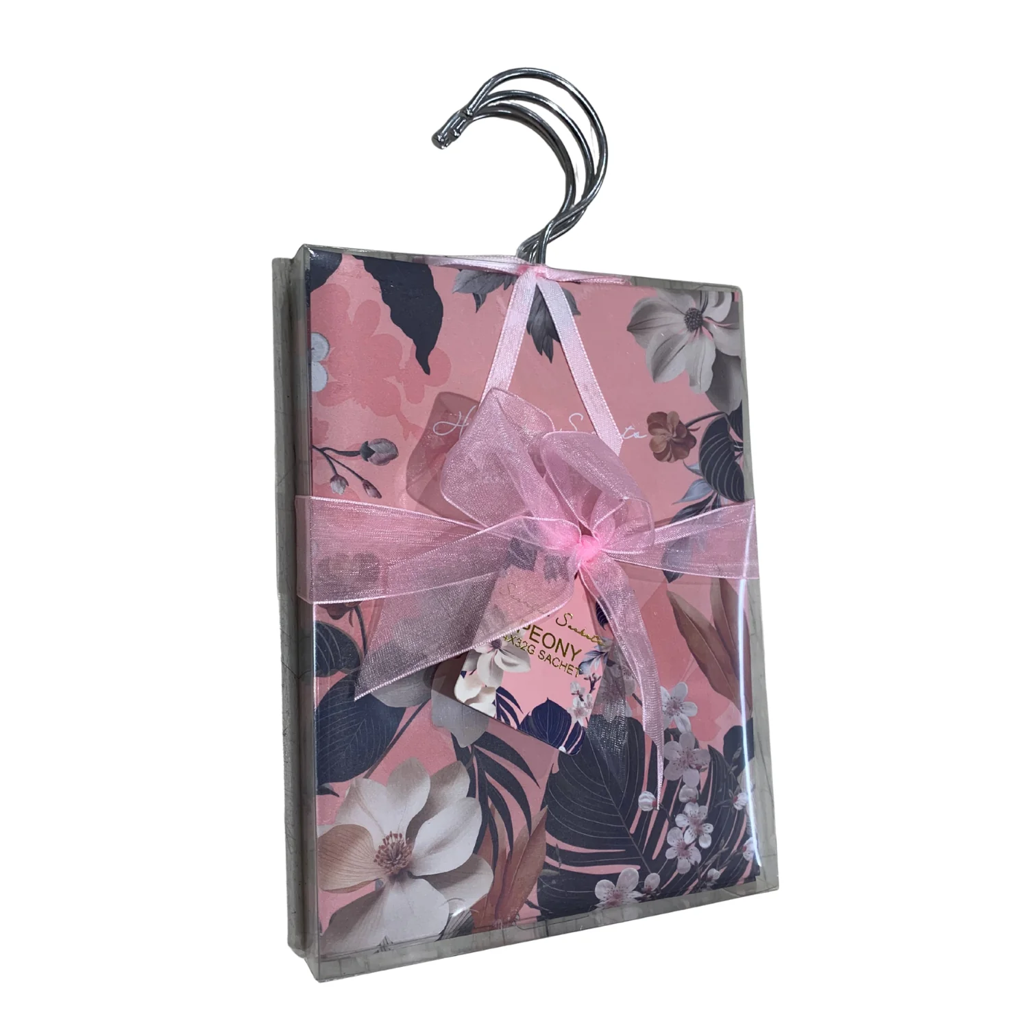 Scented Hanging Sashets Peony Set of 4 - Scented Home Accessories