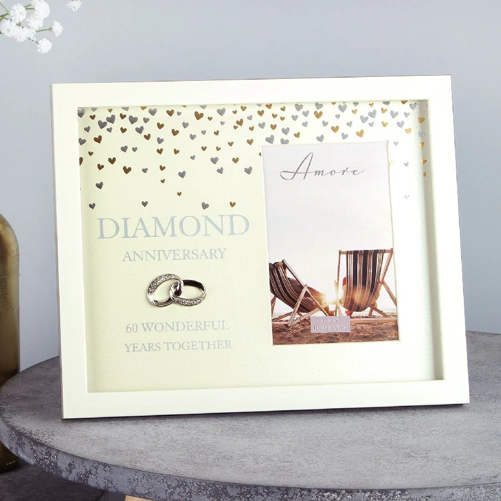 Showered with Love Frame Diamond Anniversary