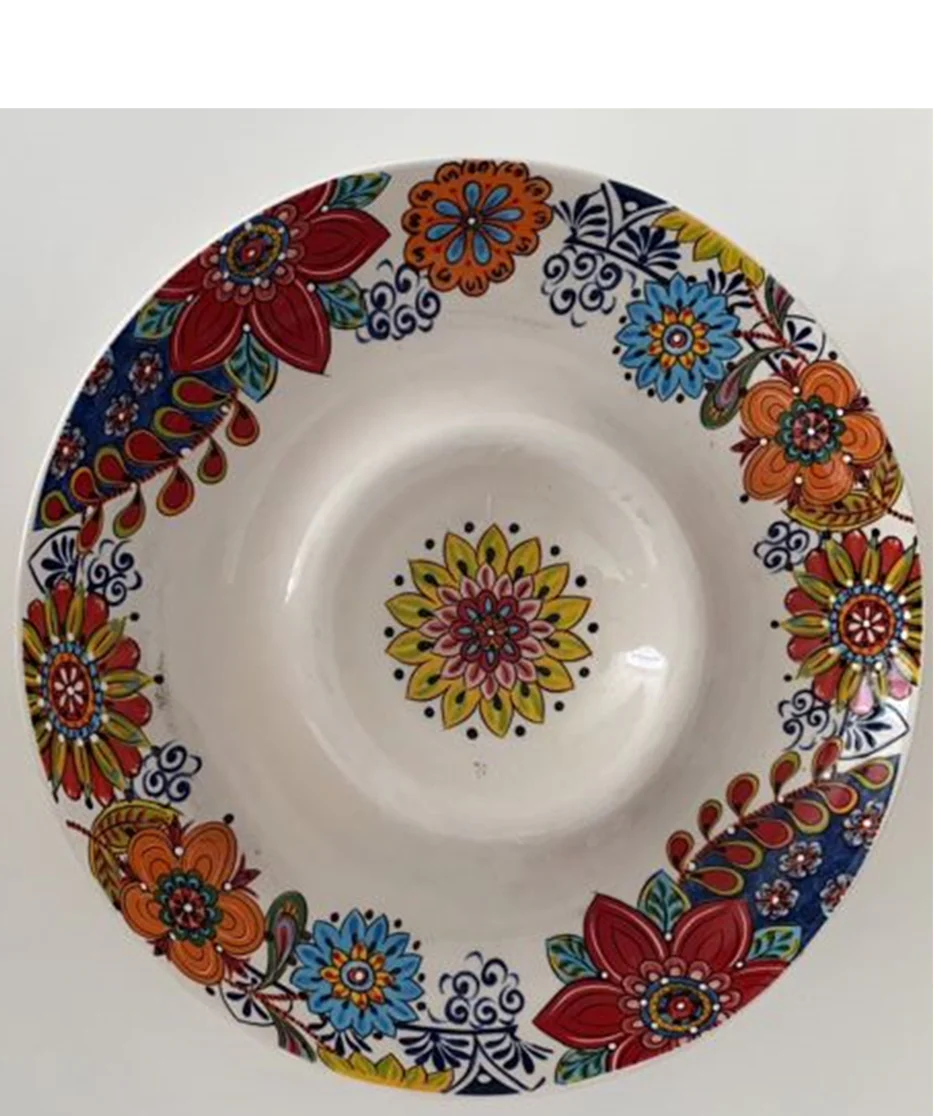 Slaneyside Marrakesh Flower Chip and Dip Dish
