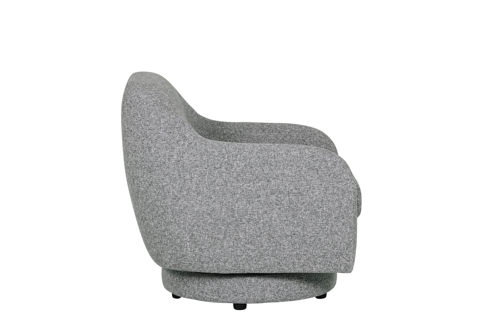 Spencer Swivel Accent Chair Grey - Image 2