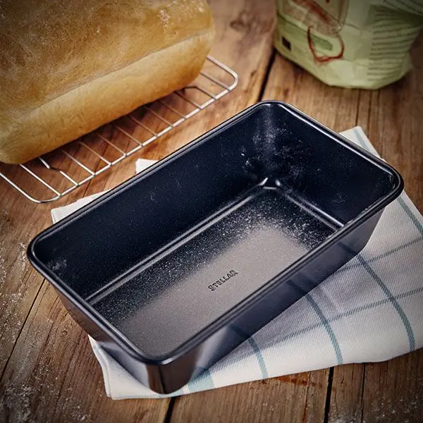 Stellar 2lb Non-Stick Loaf Tin – Heavy-Gauge Carbon Steel Baking Tin - Image 2