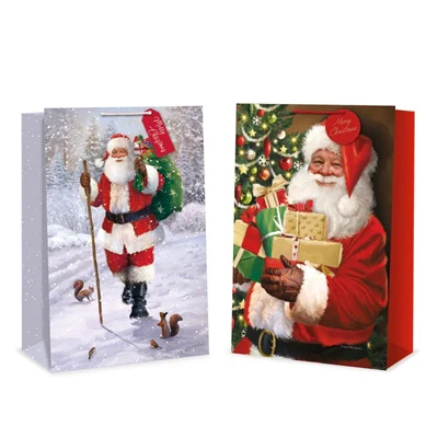 Super Jumbo Gift Bags Traditional Santa