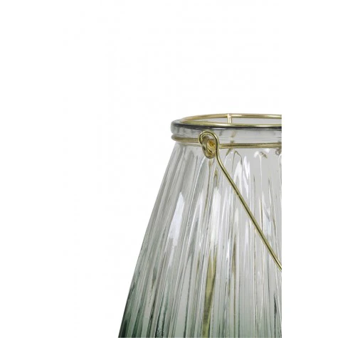 Paxt Glass Dark Green Hurricane - Image 3