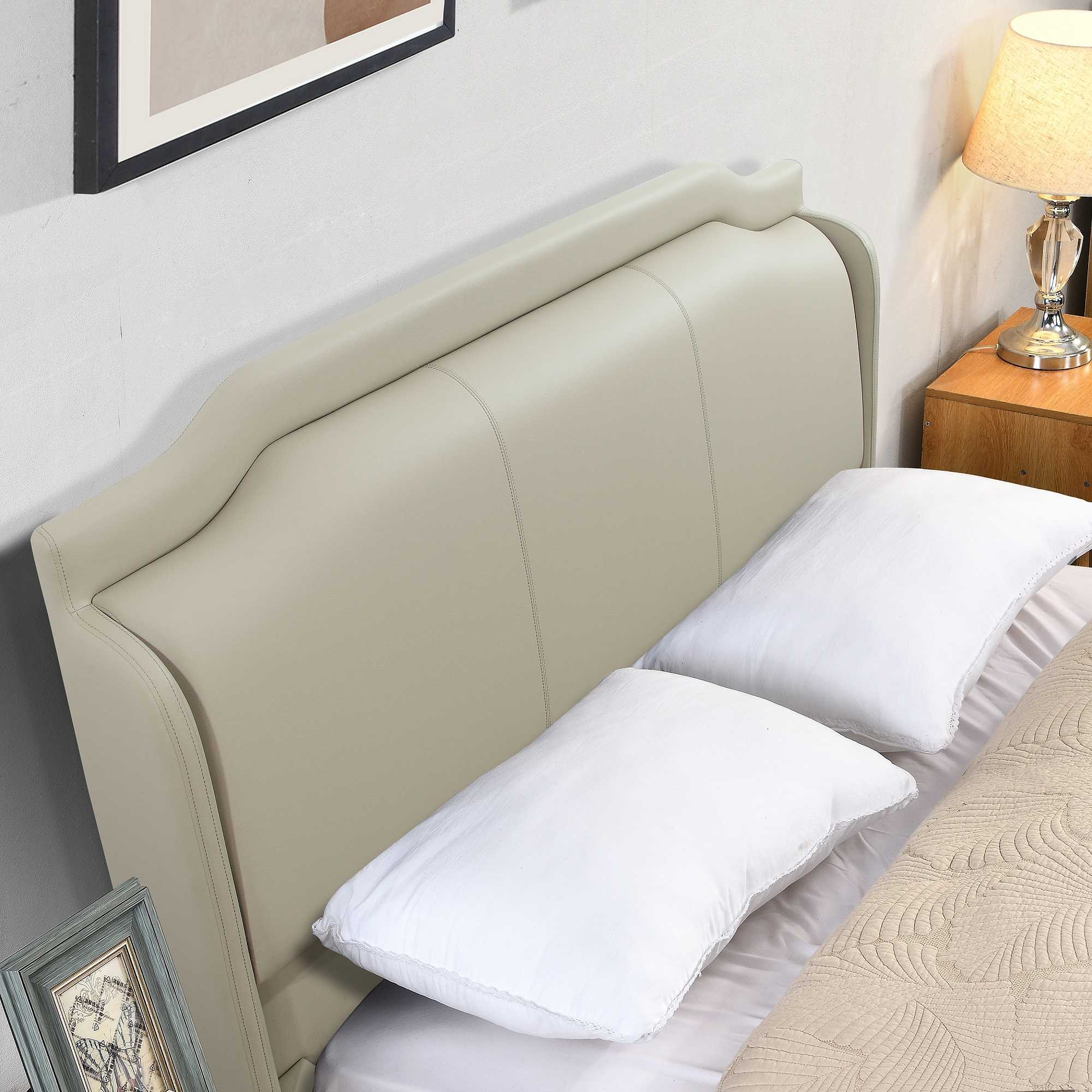 Tipperary 4ft6 Gas-Lift Double Bed – Leather Ottoman Bed - Image 3
