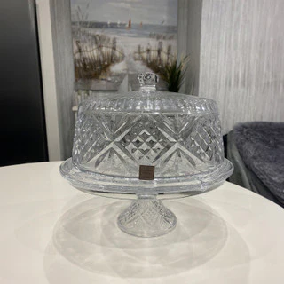 Tipperary Crystal Belvedere Cake Stand with Lid - Image 3
