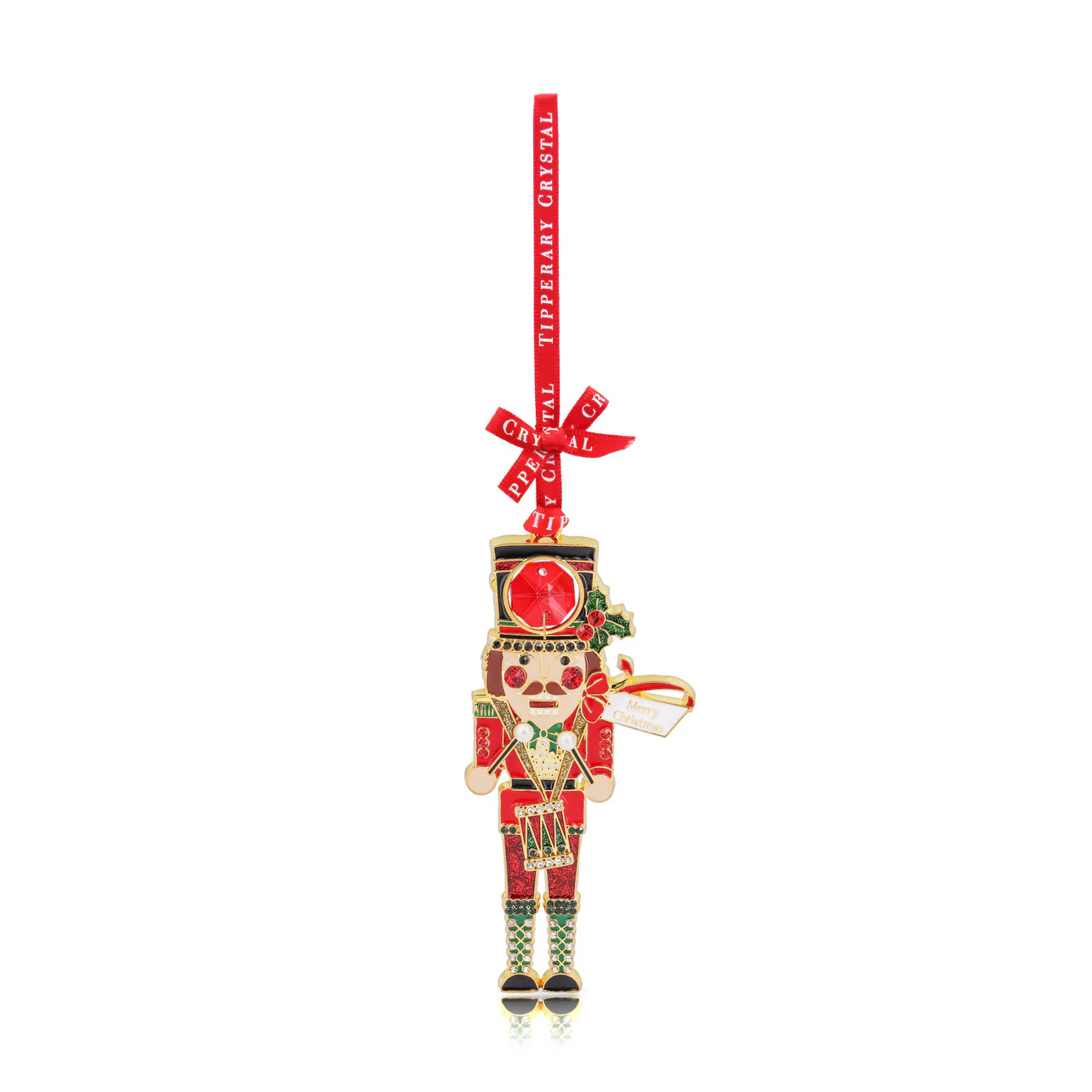 Tipperary Crystal Gem Christmas Decoration Nutcracker