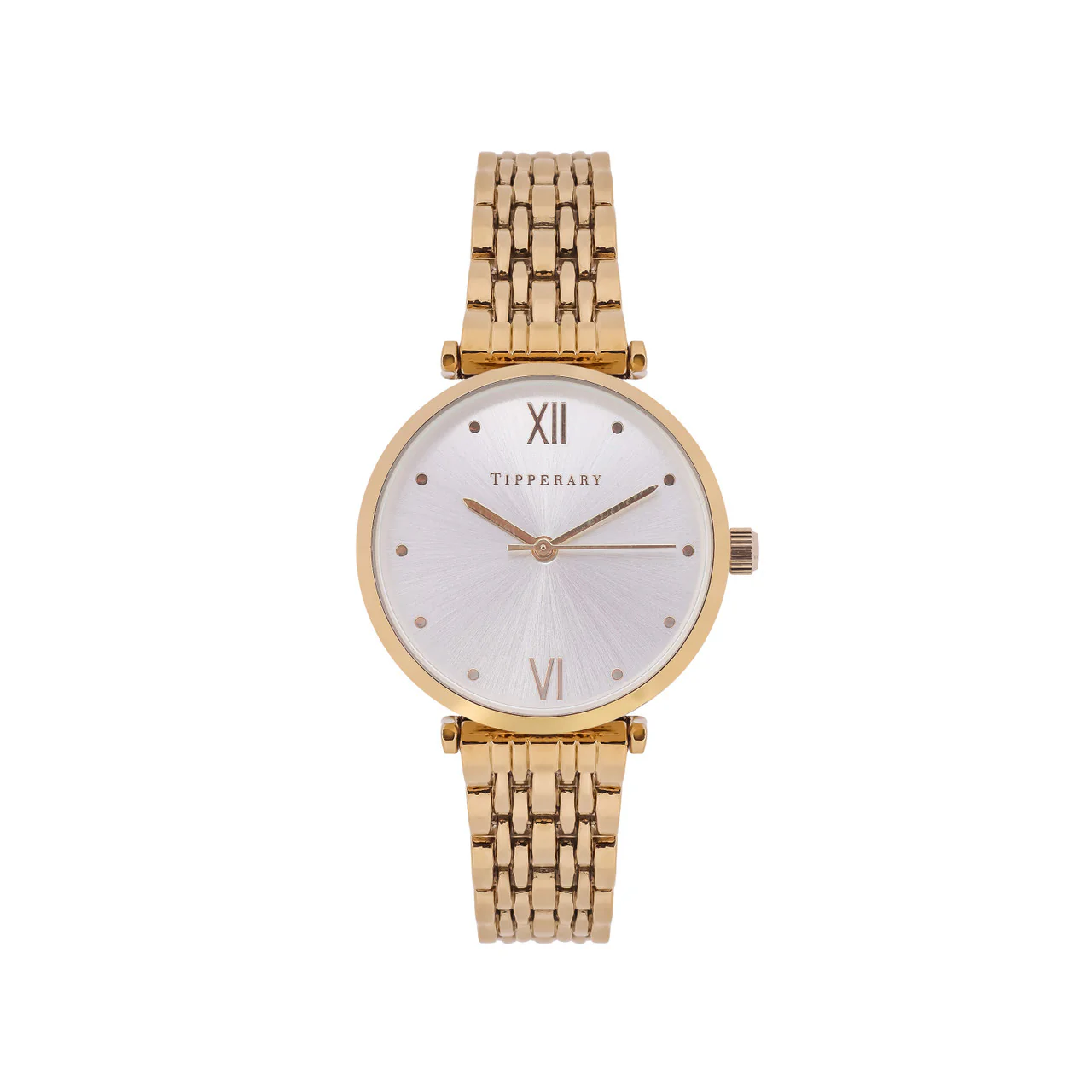 Tipperary Crystal Karma Gold Watch – Elegant Hand Watch for Women, Luxury Jewellery Collection Timepiece