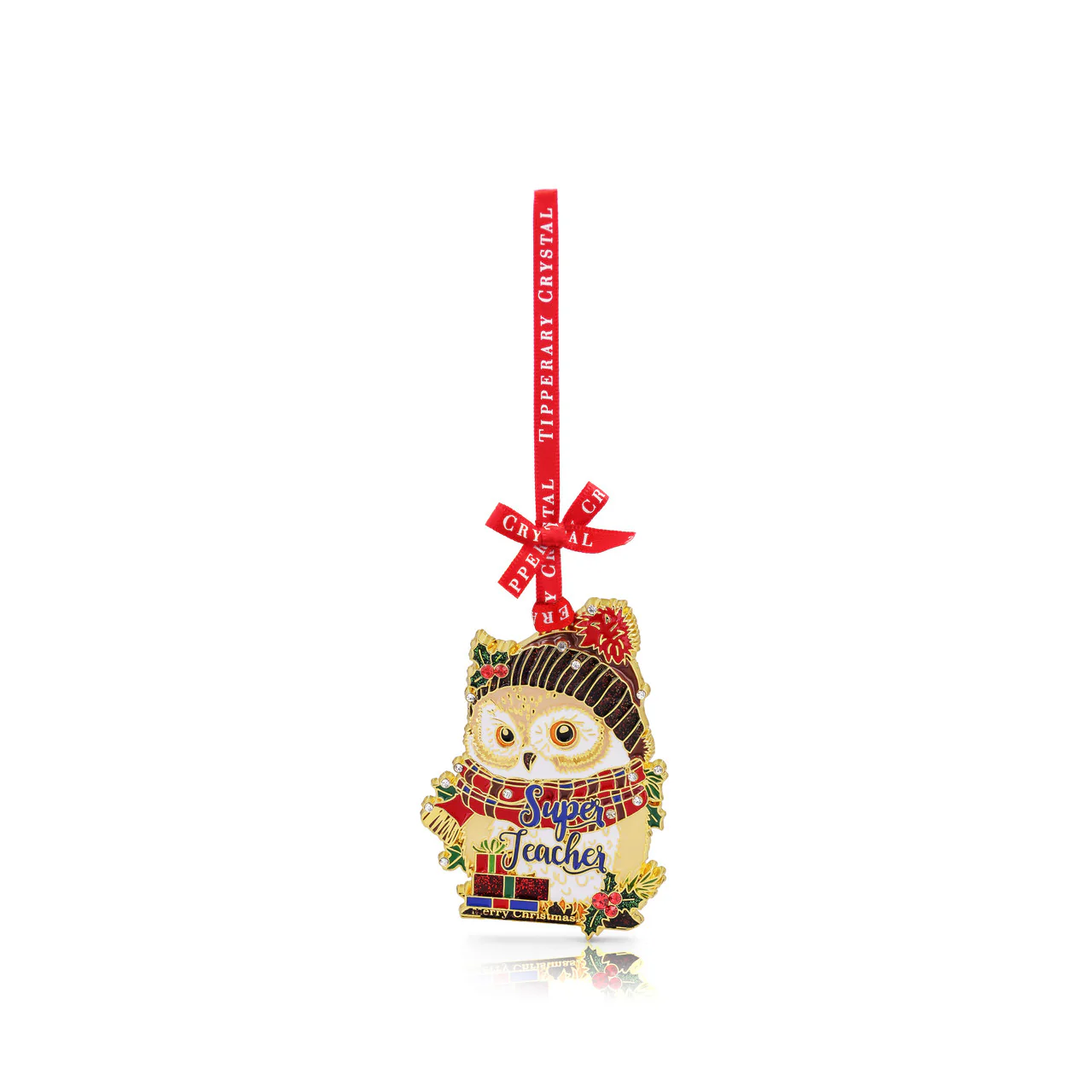 Tipperary Crystal Loved Ones Christmas Decoration Super Teacher
