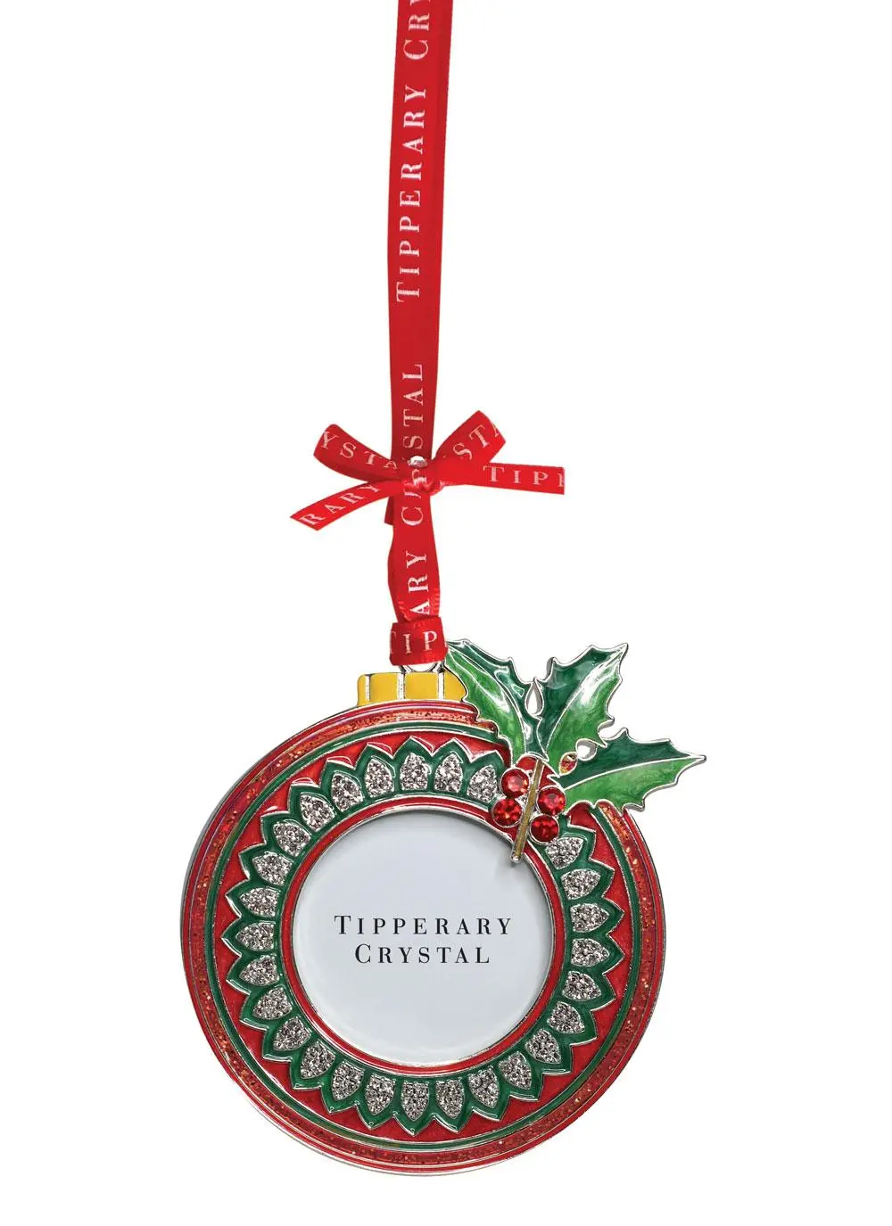 Tipperary Crystal Sparkle Bauble Frame Decoration