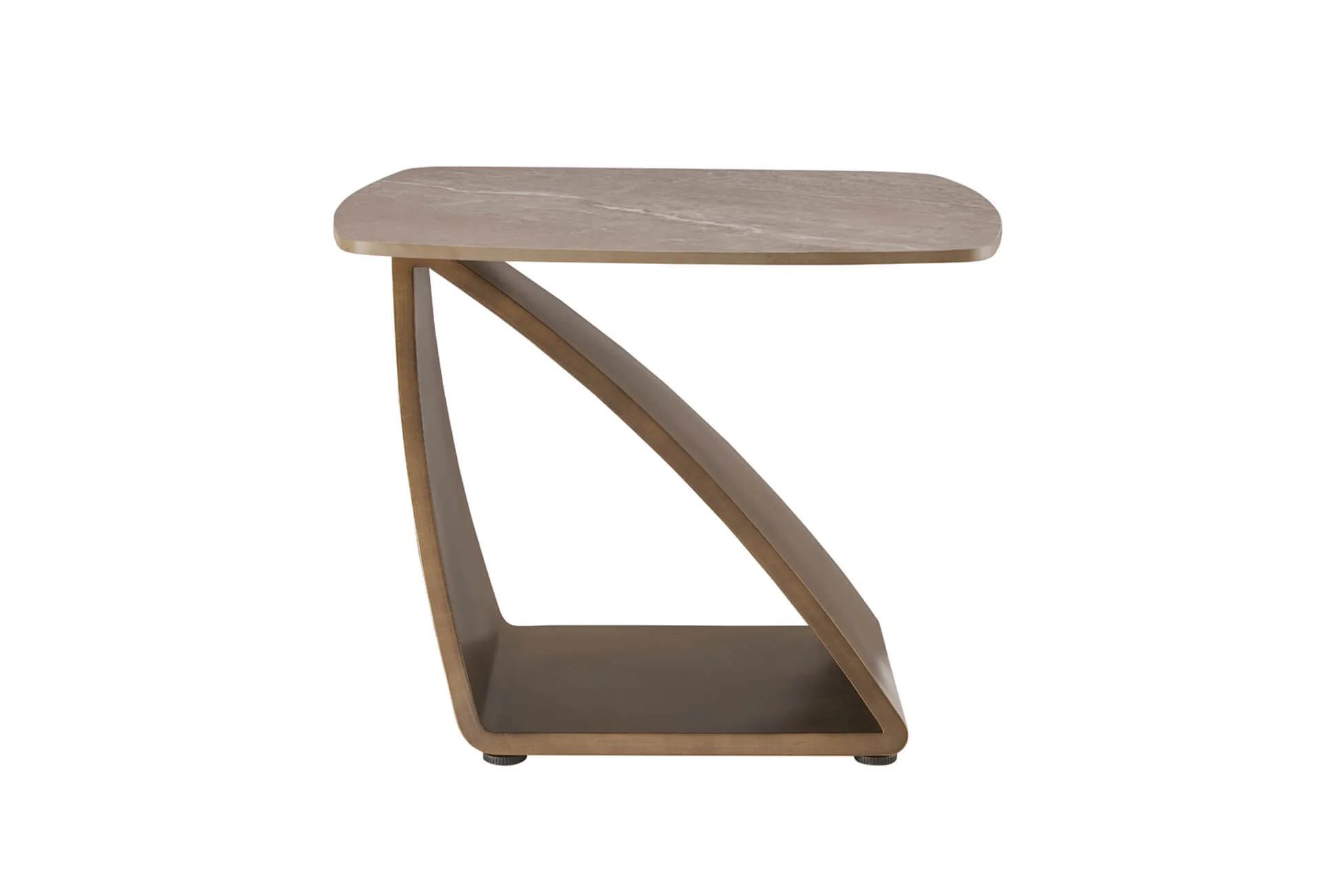 Vanosa Lamp Table Brown - Image 4