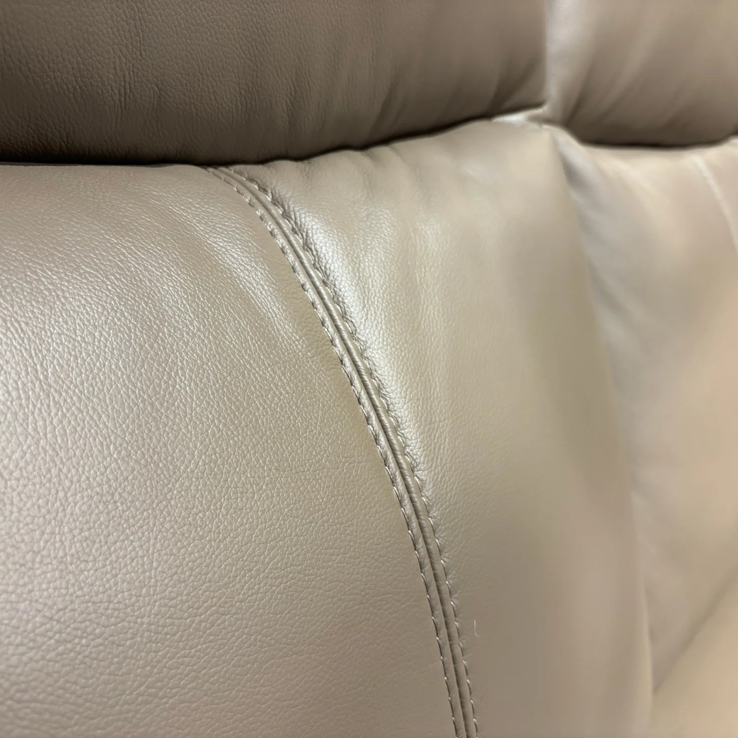 Verona 3 Seater Leather Recliner Sofa - Image 4