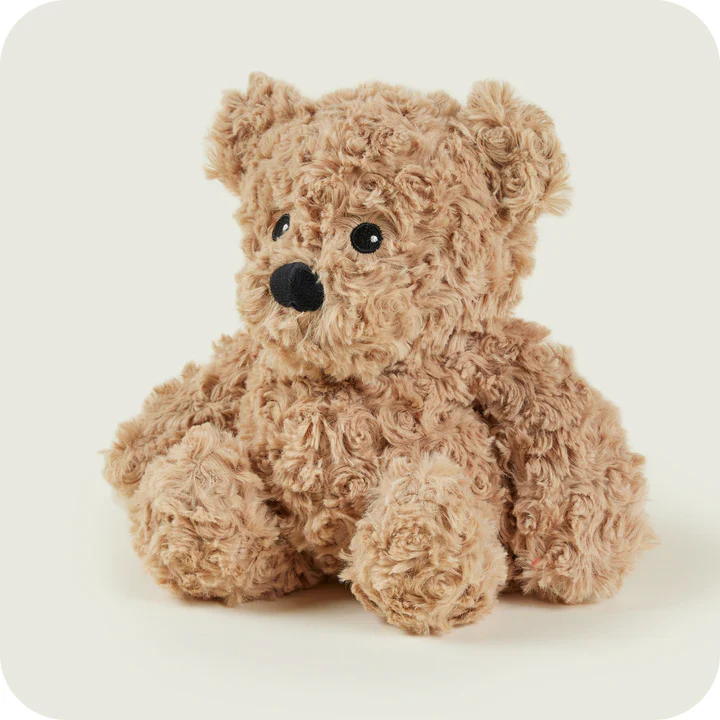 Warmies Brown Curly Bear - Image 2