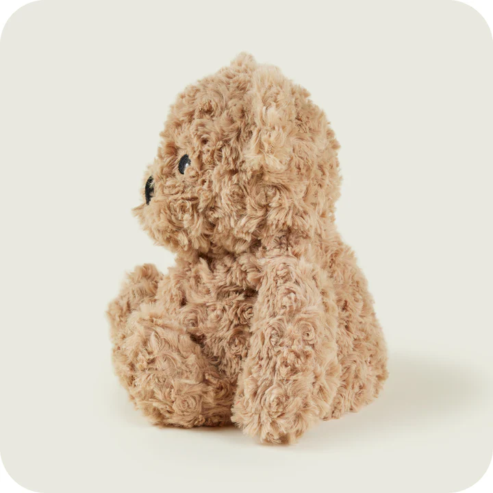 Warmies Brown Curly Bear - Image 3