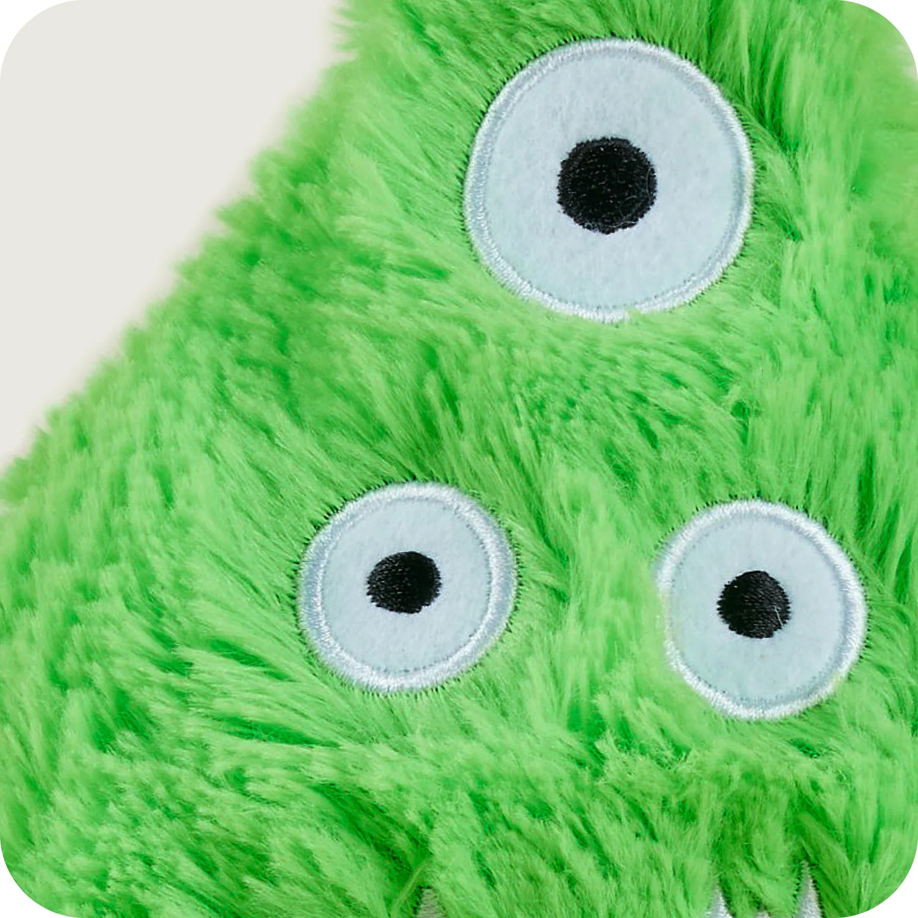 Warmies Plush Bright Green Monster - Image 6