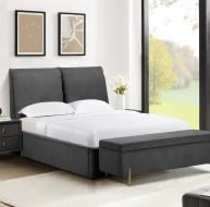 Waterford Bedside Locker Grey - Image 3