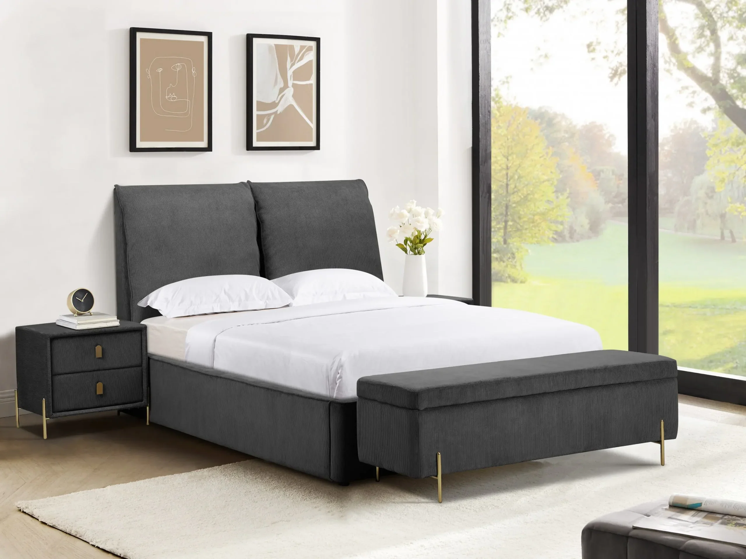 Waterford Blanket Box Grey - Image 2