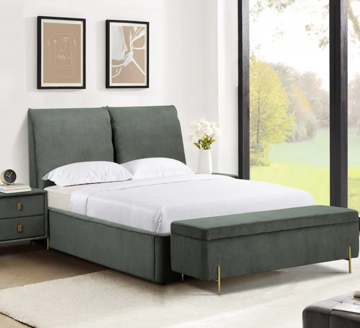 Waterford Double Bed Green 4ft6