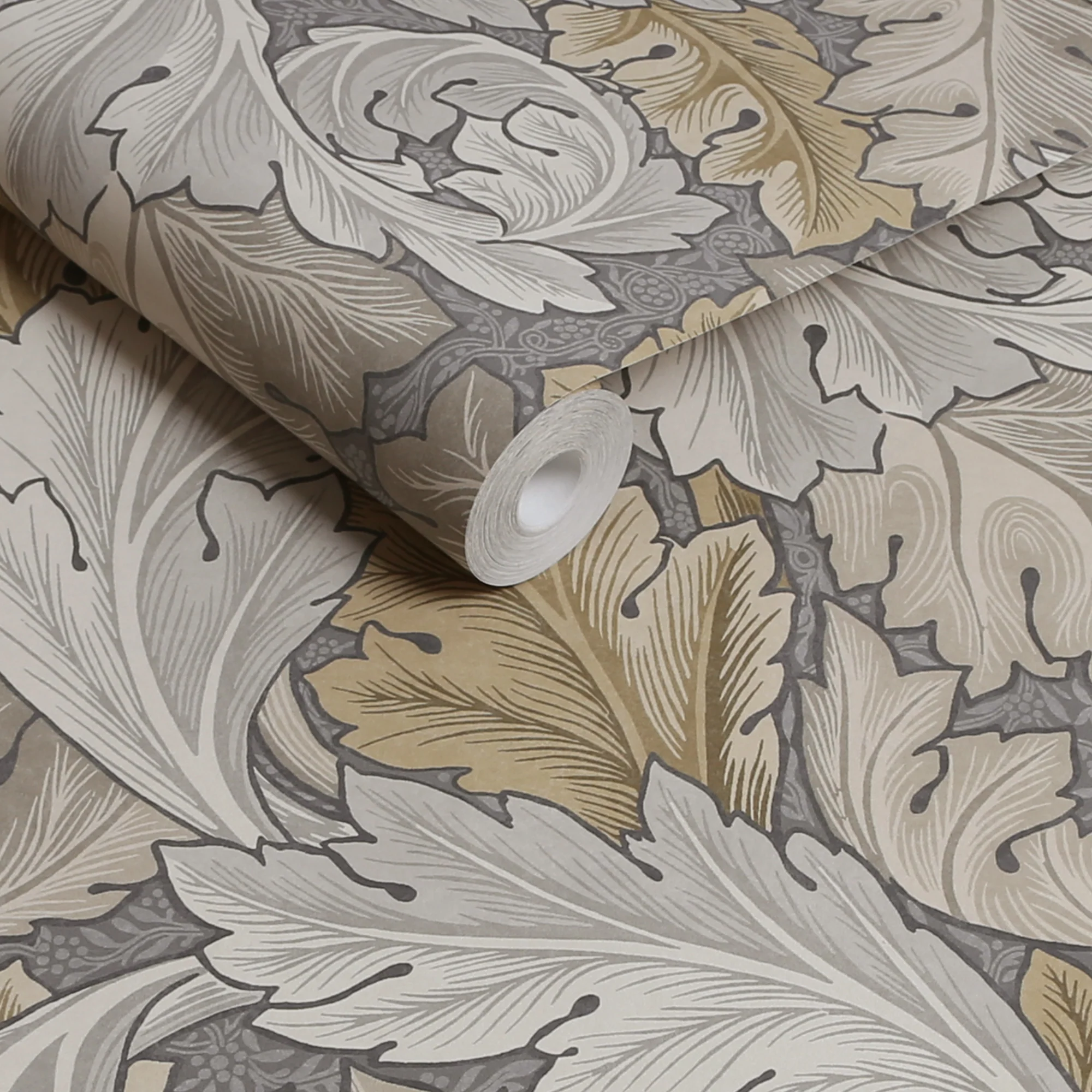 William Morris Wallpaper Acanthus Neutral - Image 3