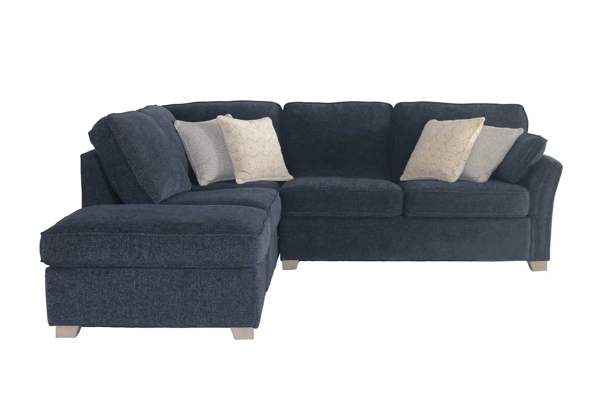 Winnie Corner Sofa LHF Navy | Modern L-Shaped Corner Sofa Ireland - Image 2